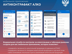 Мобильное приложение «АнтиКонтрафакт Алко» 